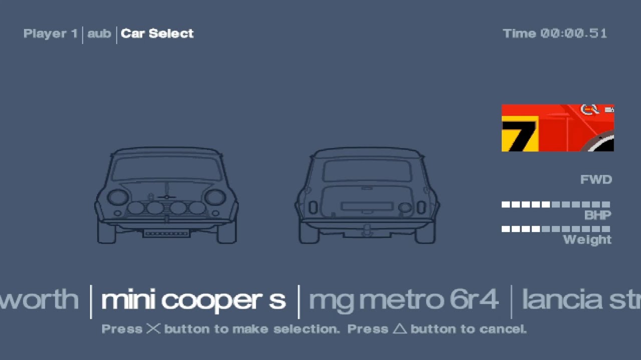 Colin McRae Rally 2.0 All Cars [PS1]