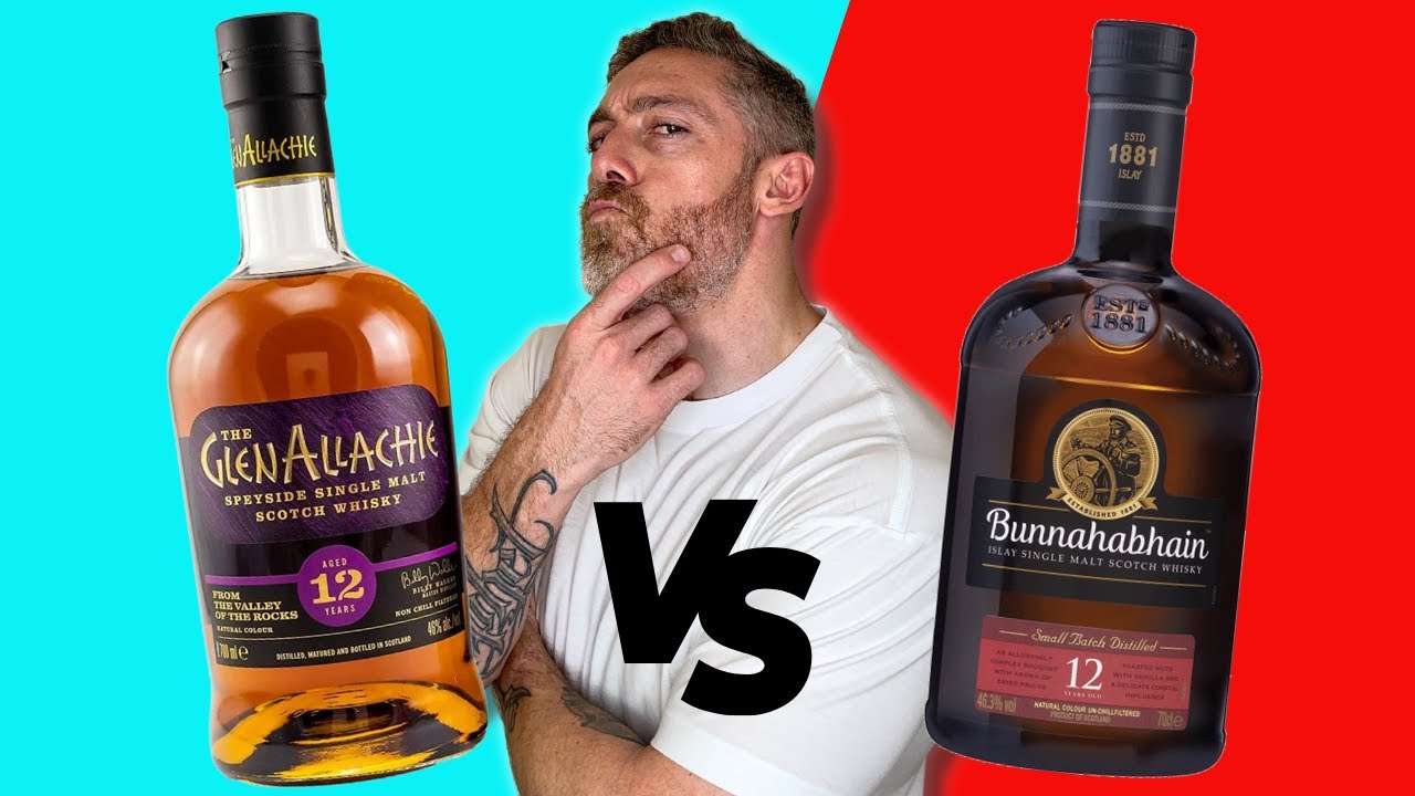 GlenAllachie 12 Vs. Bunnahabhain 12