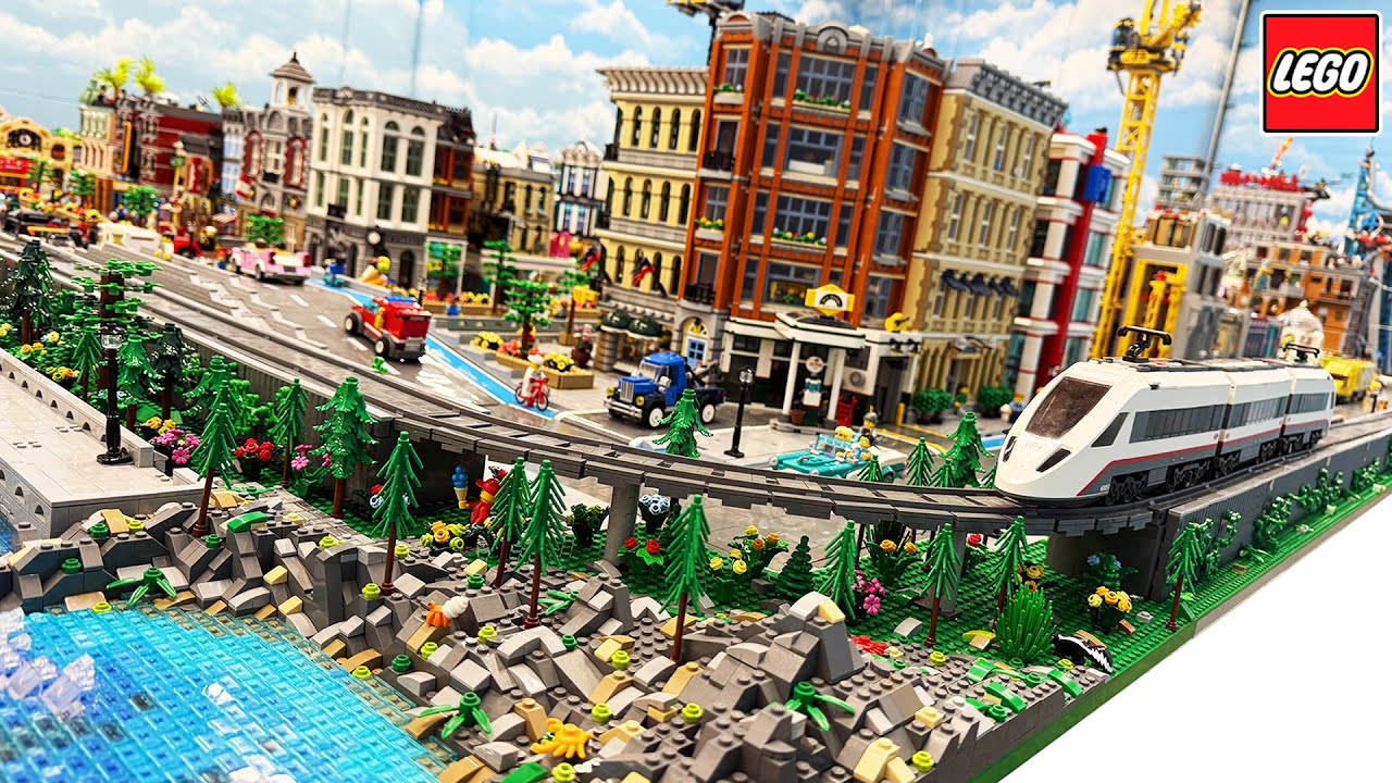 Модернизация ландшафтного дизайна LEGO City