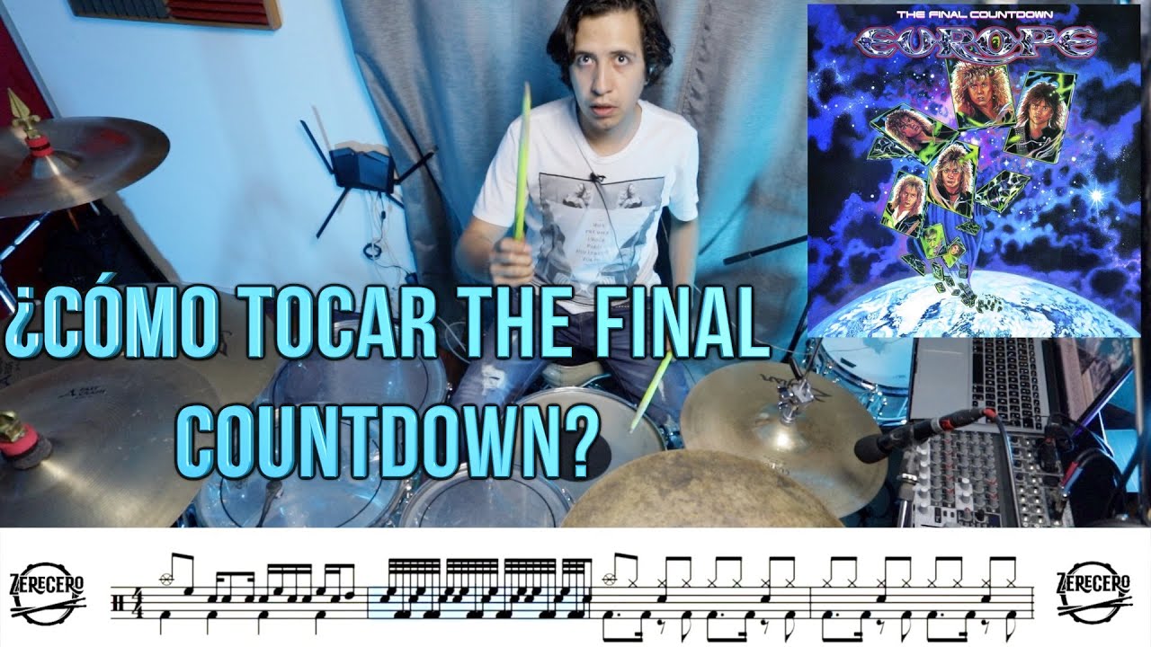 Tutorial de Bater&iacute;a, &iquest;C&oacute;mo tocar The Final Countdown en Bater&iacute;a? | Hugo Zerecero