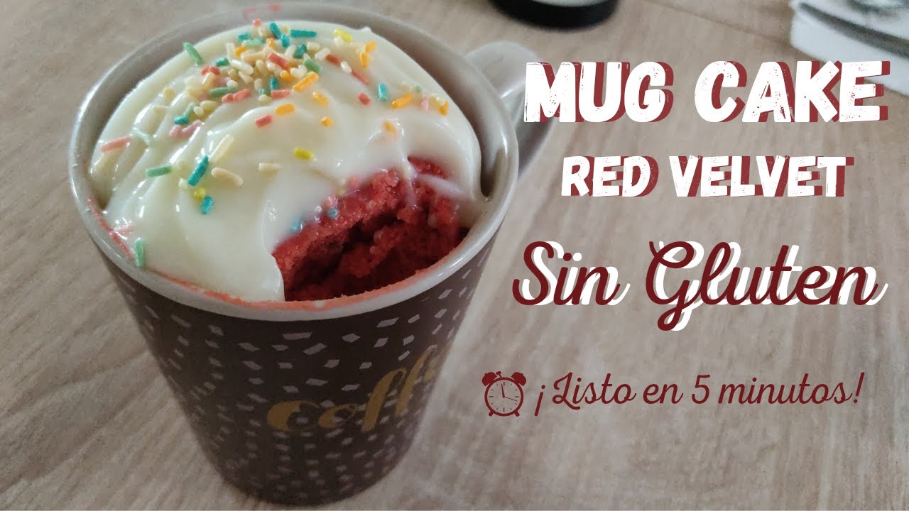 Mug cake red Velvet - SIN GLUTEN