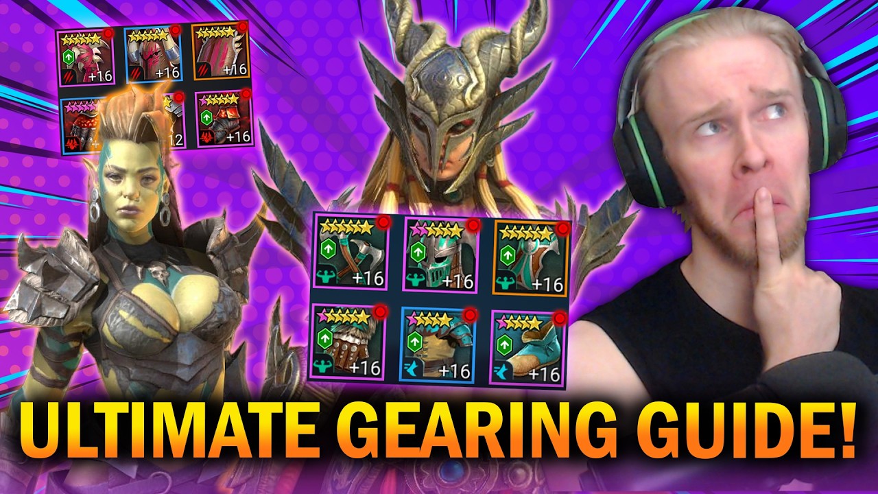 ЛУЧШИЕ СОВЕТЫ, КАК ПРЕВРАТИТЬ ЛЮБОГО ЧЕМПИОНА В ЗВЕРЯ! — Руководство по экипировке Raid Shadow Le...