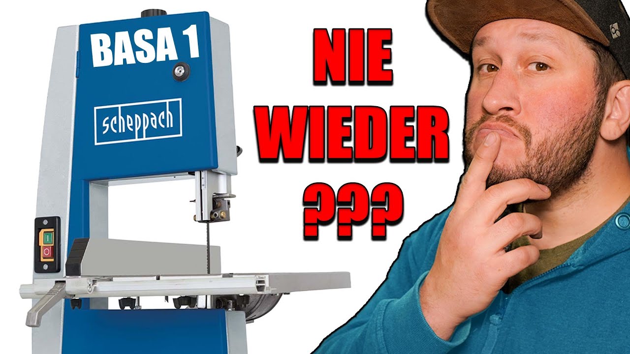 Обзор Scheppach BASA 1, включая регулировку пильного полотна