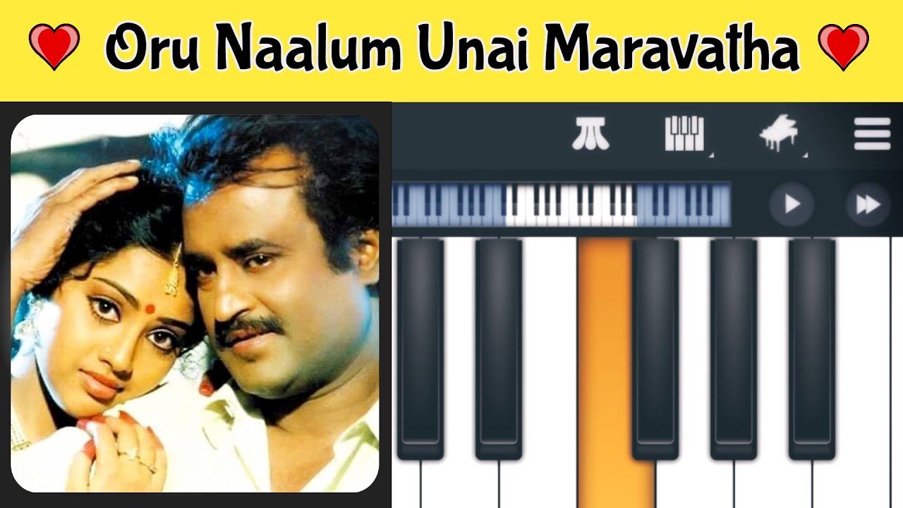 Oru Naalum Unai Maravatha | Ejamaan | Beginner Piano Tutorial