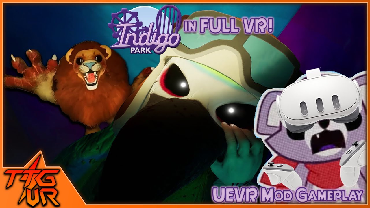 I Played Indigo Park in Full VR...and It's Frickin' Awesome || Indigo Park UEVR Gameplay