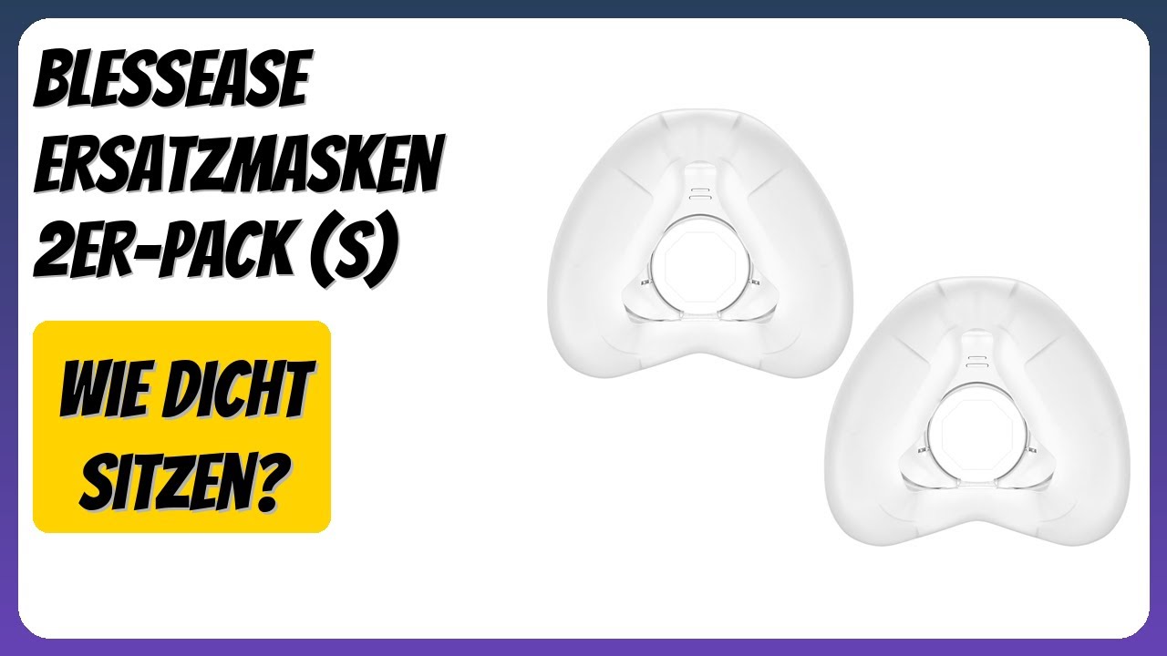 BEWERTUNG (2026): BlessEase Ersatzmasken 2er-Pack (S). Infos