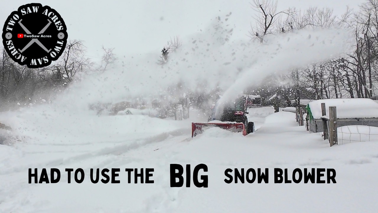 Масштабная уборка после снежной бури.