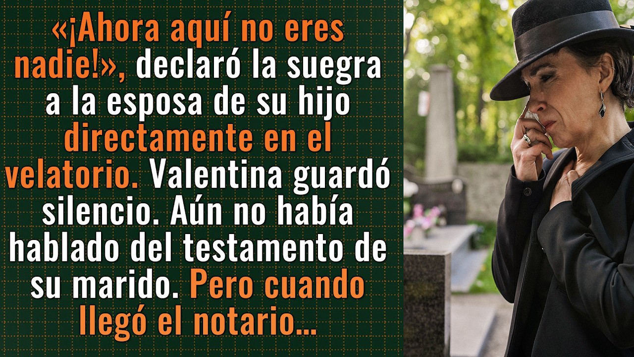 «¡Aquí no eres nadie!», dijo la suegra. Pero llegó el notario…
