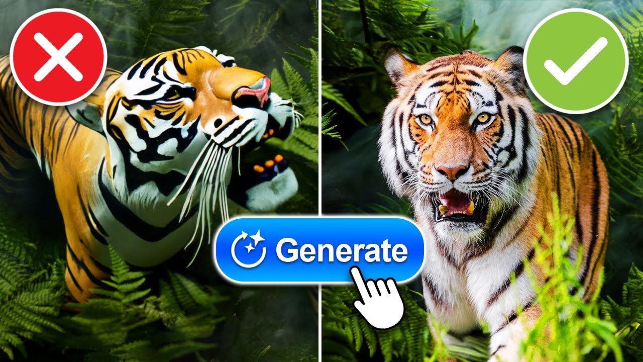 10 ПОТРЯСАЮЩИХ техник генеративной заливки в Photoshop!