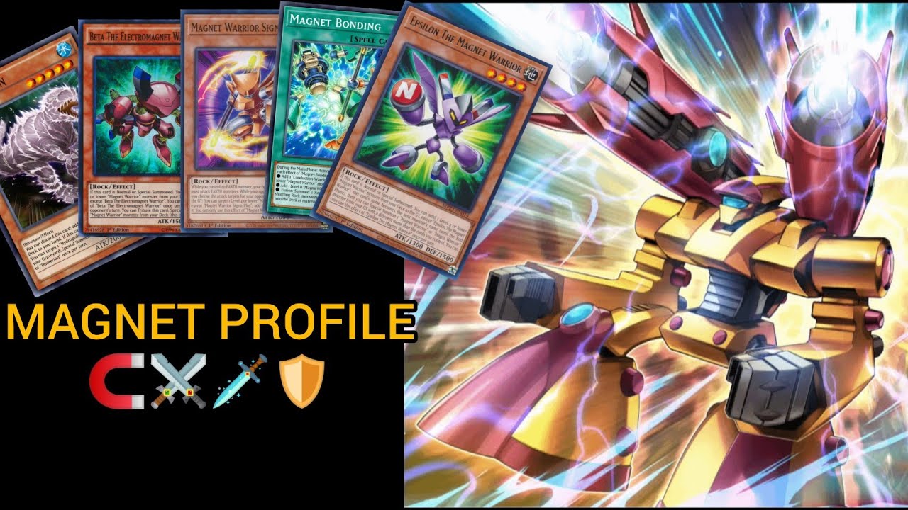 🧲 MAGNET WARRIOR DECK PROFILE NUEVO INICIO ⚔️
