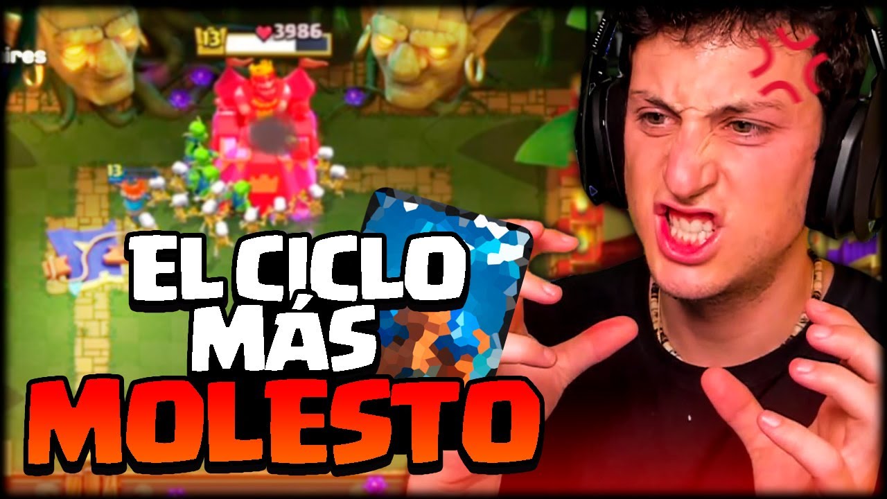 EL CICLO MAS MOLESTO DEL META ACTUAL en Clash Royale - WithZack