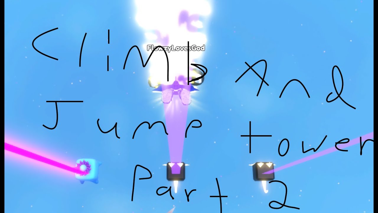 Climb and jump tower gameplay part 2
