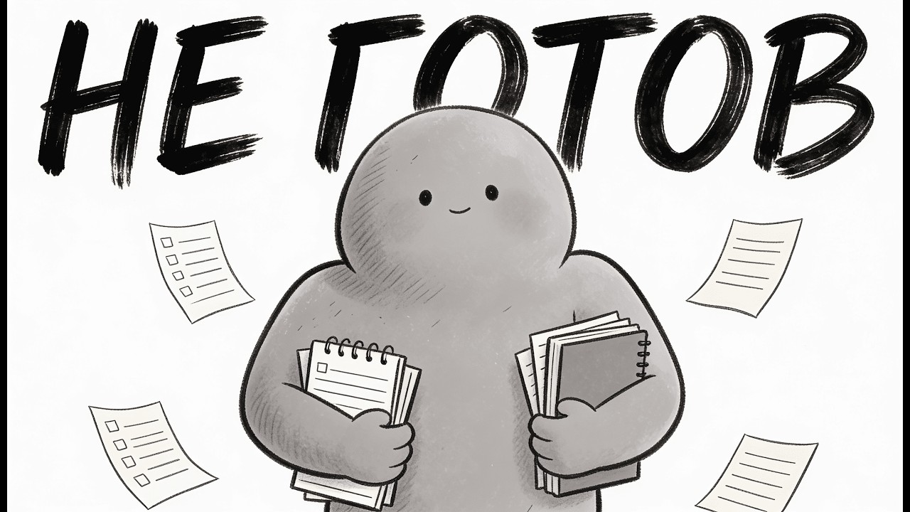 Психология людей, которые вечно готовятся (это не прокрастинация)