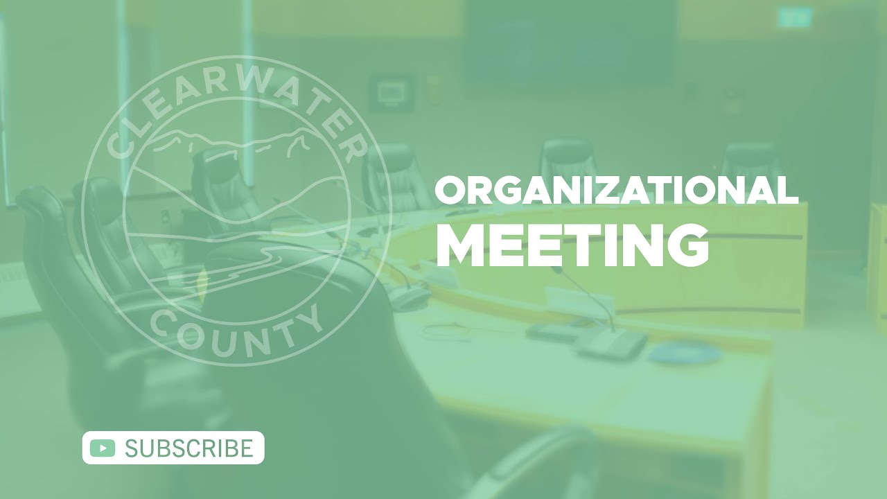 Council Organizational Meeting - 30 Oct 2025