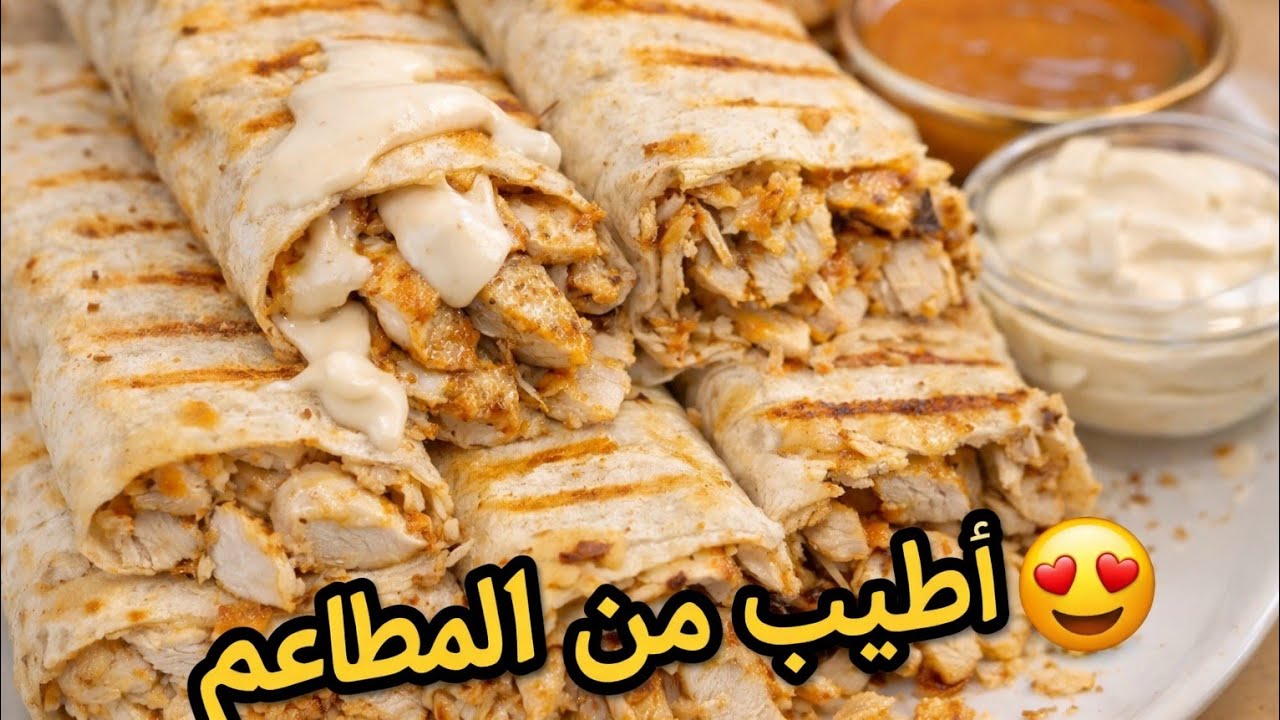 شاورما البيت أطيب من الجاهزة 😍🔥