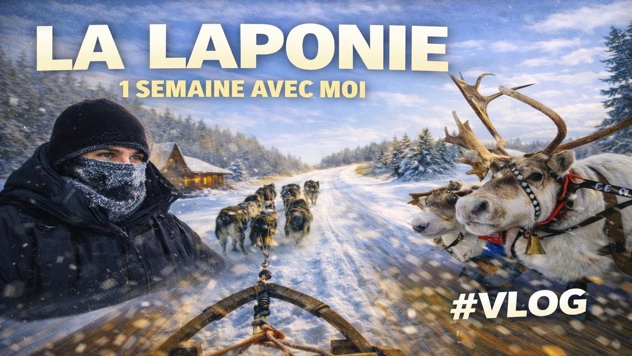 10 jours en Laponie : jusqu’à -36°, neige et aventure ❄️