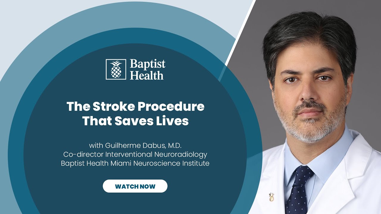 Thrombectomy for Stroke: How Baptist Health Restores Blood Flow and Saves Lives