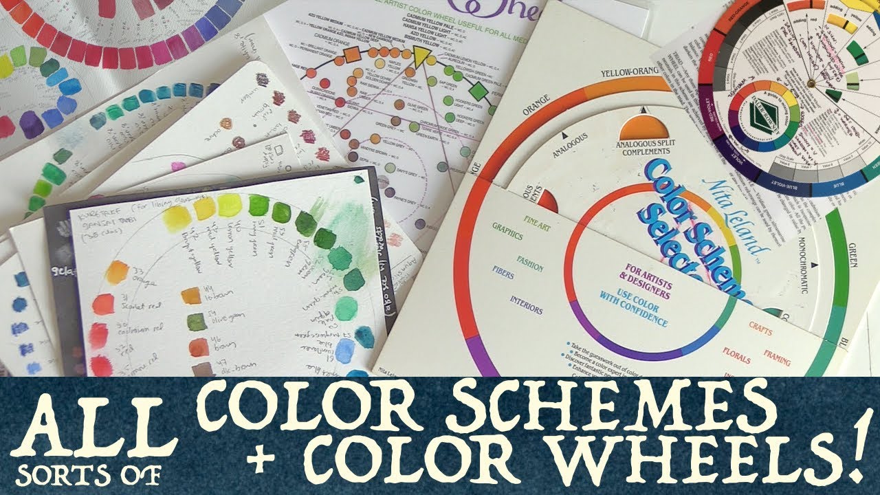All sorts of Color Schemes & Color Wheels!
