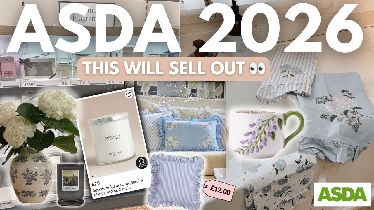 ASDA George Home 2026 | First Look at What’s New for Spring | Stacey Solomon, Bridgerton & More