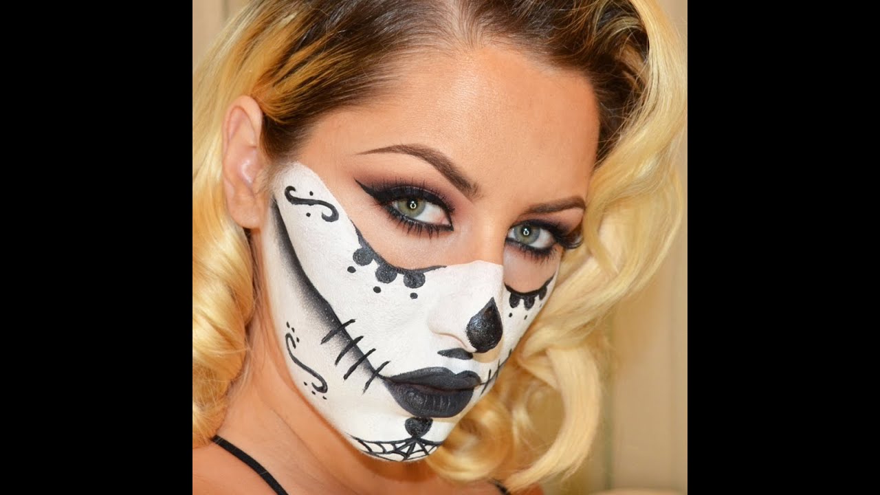 Halloween Look: Sugar Skull Makeup Tutorial