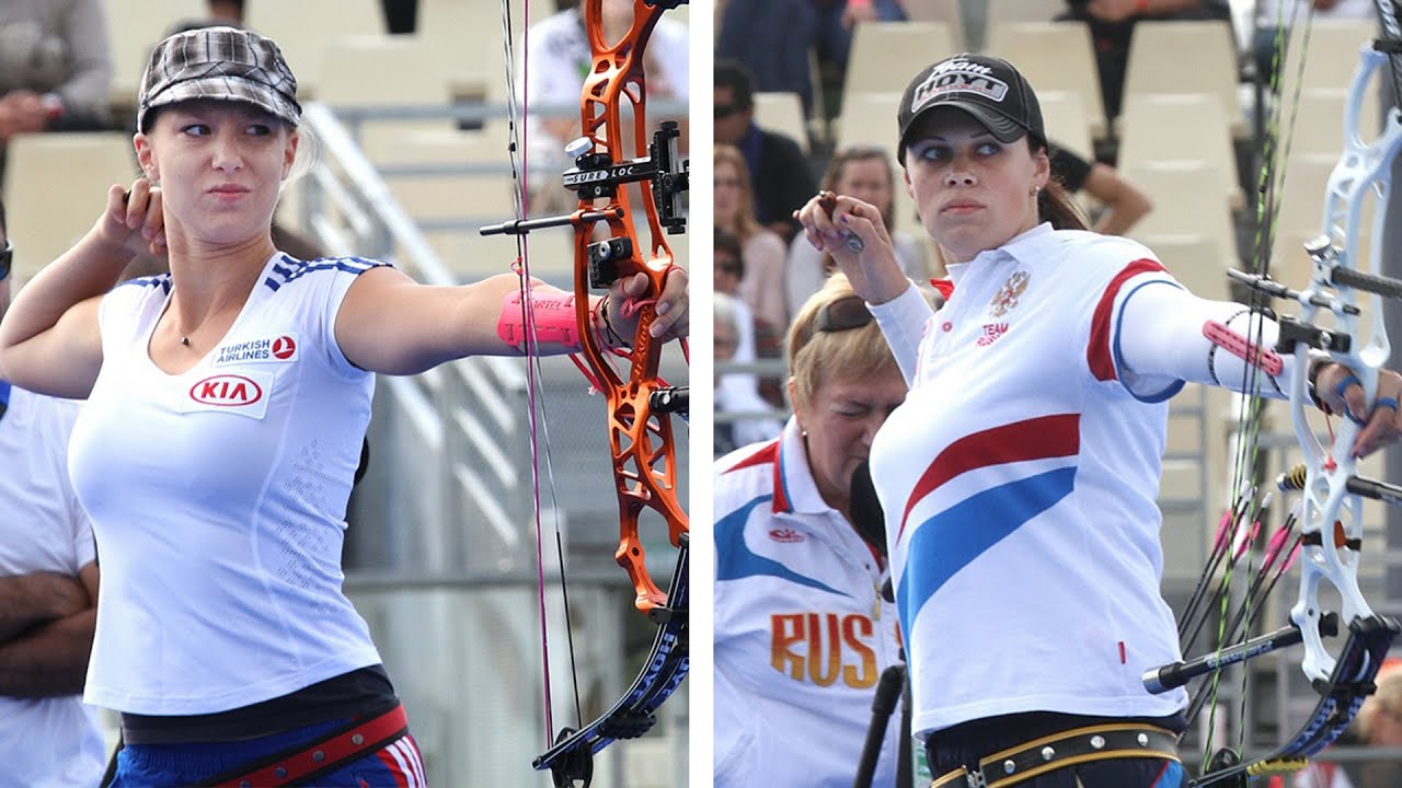 Pascale Lebecque v Albina Loginova – compound women's quarterfinal | Paris 2013 World Cup Final