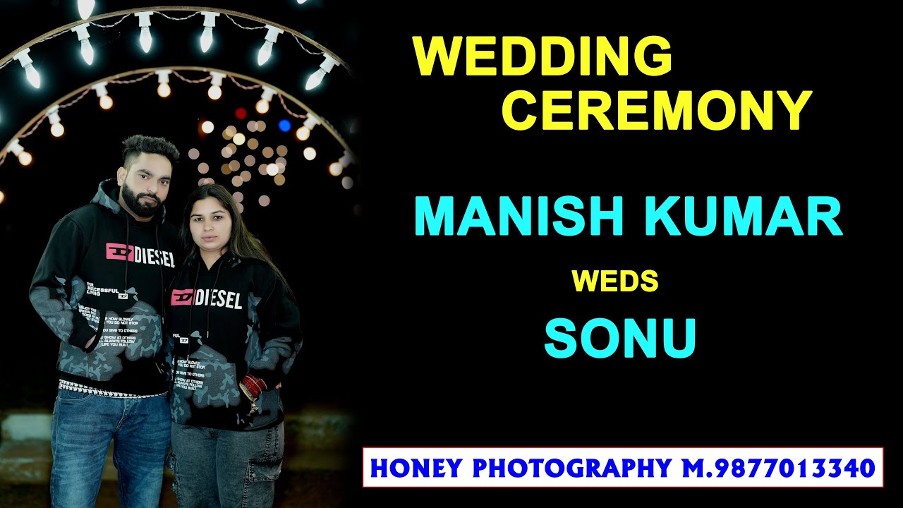 live Wedding Ceremony Manish Kumar Weds Sonu