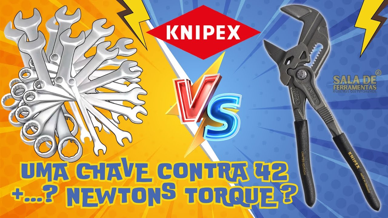 KNIPEX LIMITED EDITION, teste com aplicação de torque veja toda performance des ferramenta #knipex