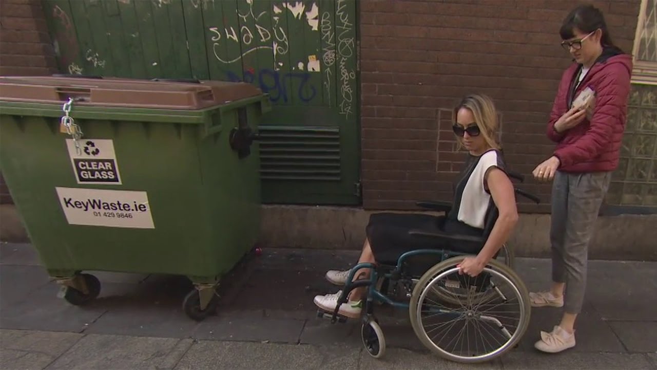 Kathryn Thomas on going through Dublin in a wheelchair | The Late Late Show | RTÉ One