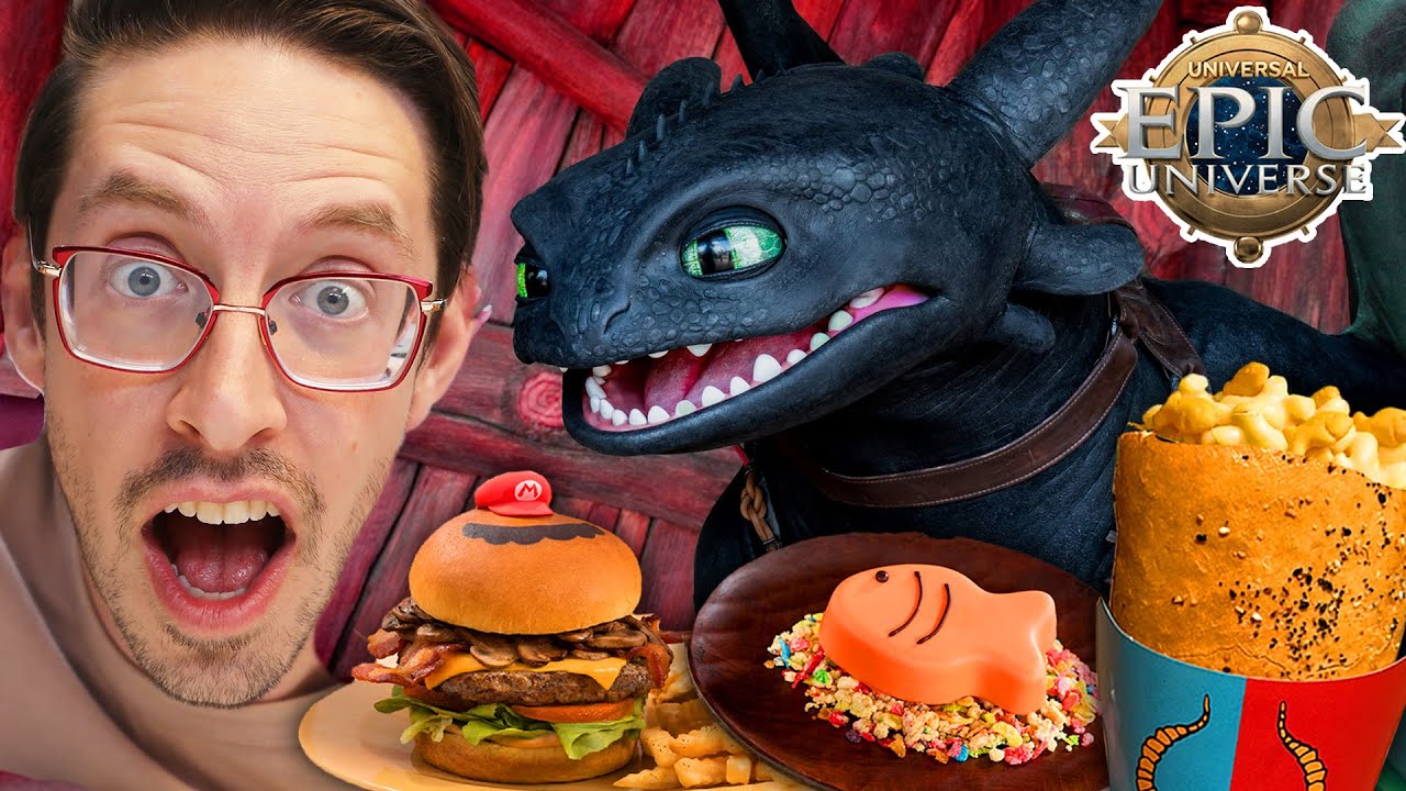 Keith Eats Everything At Epic Universe &bull; The World&rsquo;s Newest Theme Park
