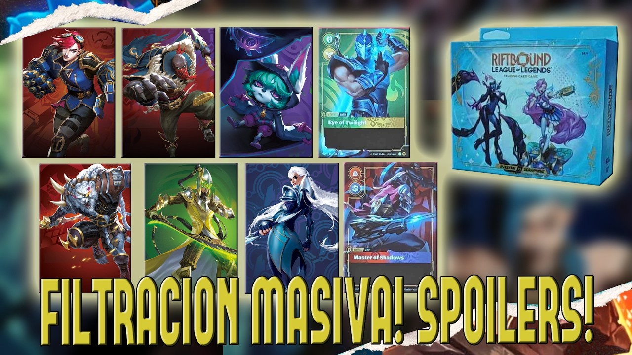 SHEN VS ZED! LEYENDAS DE UNLEASHED CONFIRMADAS!! Riftbound TCG