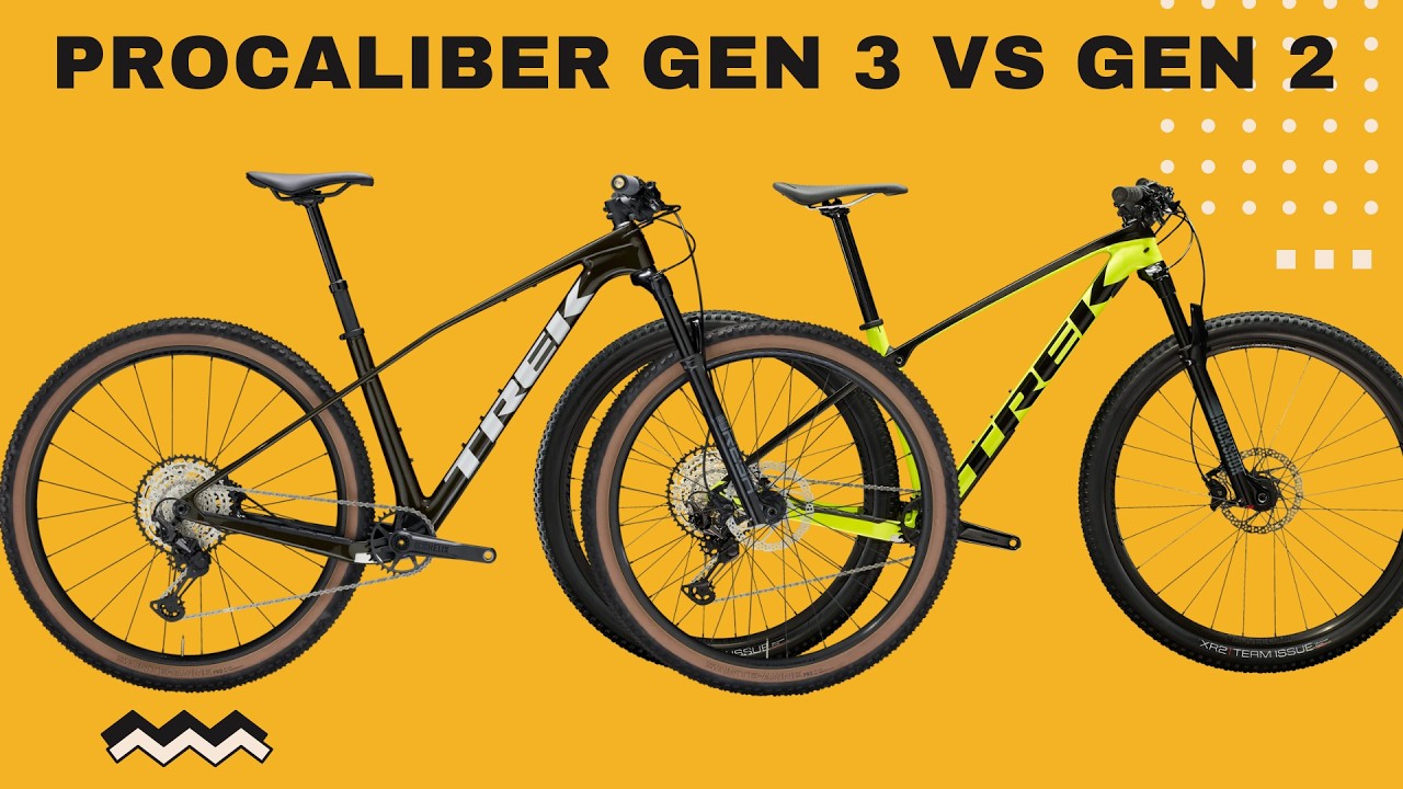 NEW TREK PROCALIBER 9.6 GEN 3 (£2,350) vs GEN 2 // Head to Head Hardtail Mountain Bikes