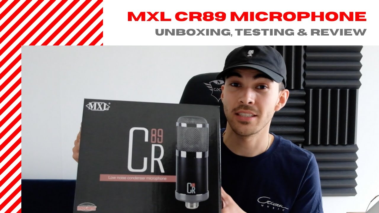 MXL CR89 Microphone Recording & Making a Rap Song [Unboxing & Review]