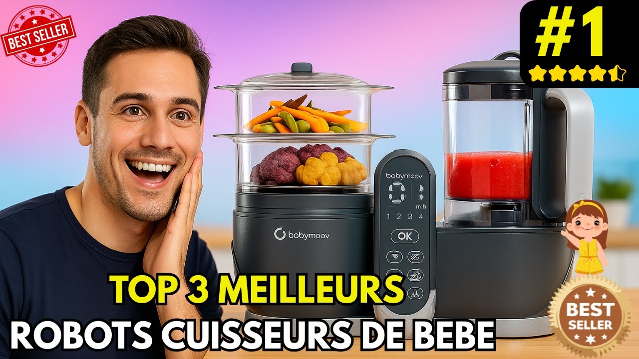 TOP 3 : MEILLEUR ROBOT CUISEUR POUR BEBE 2025