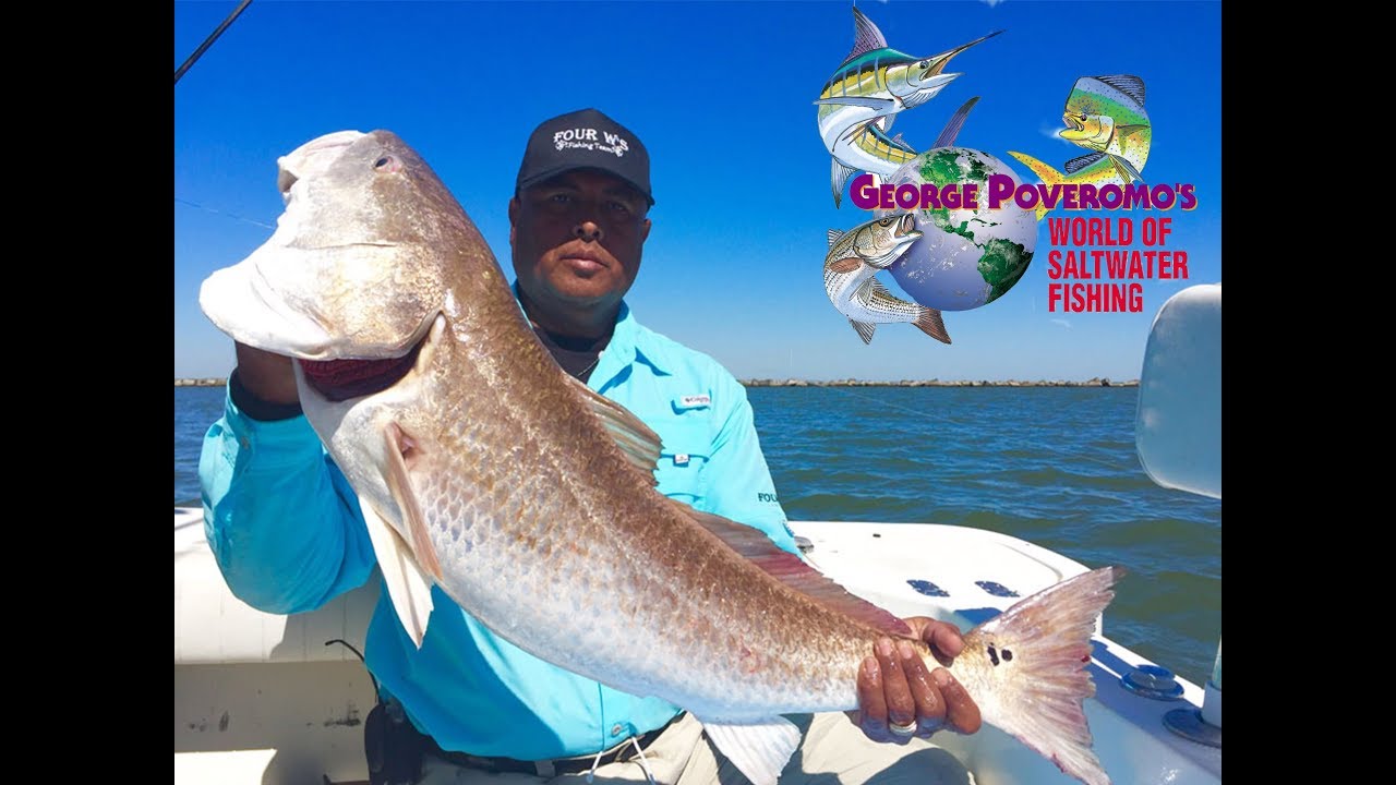 2018 - Episode 8 - Galveston, Texas, Bull Redfish!