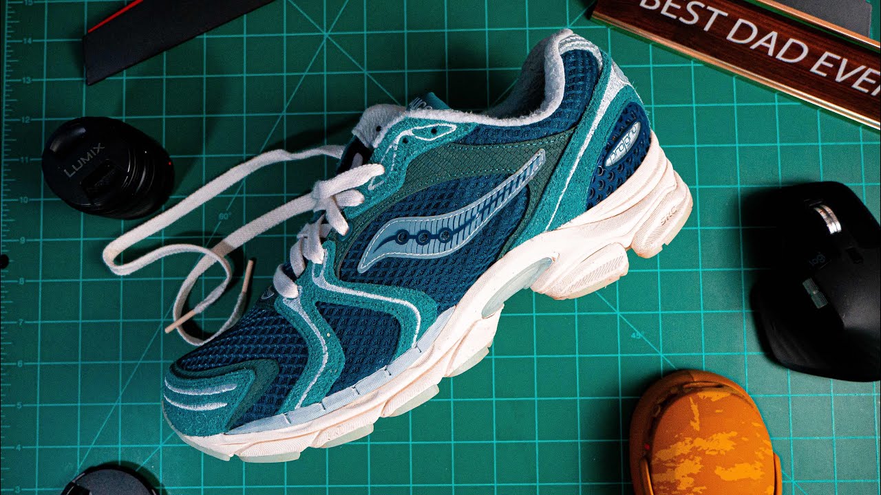 DETAILED LOOK AT THE END  X SAUCONY PROGRID TRIUMPH 4 "NESSIE"