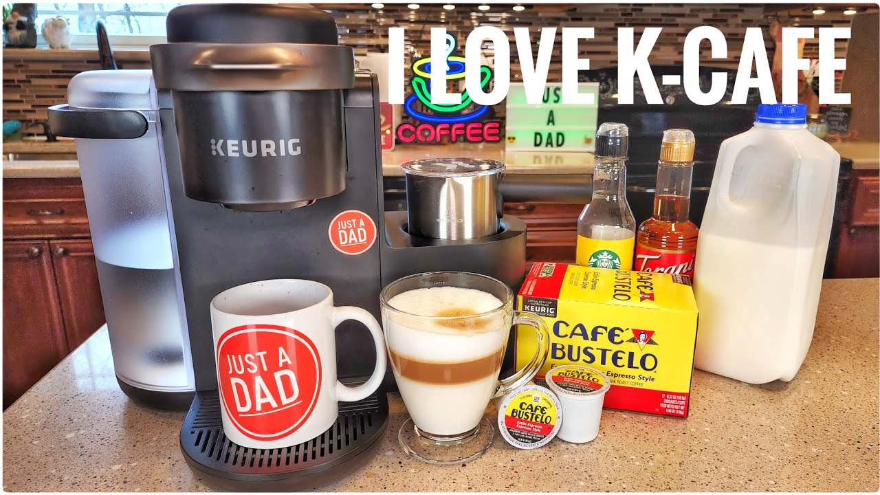 I LOVE KEURIG K-Cafe K-Cup Coffee Maker Latte Cappuccino Maker with Milk Frother REVIEW
