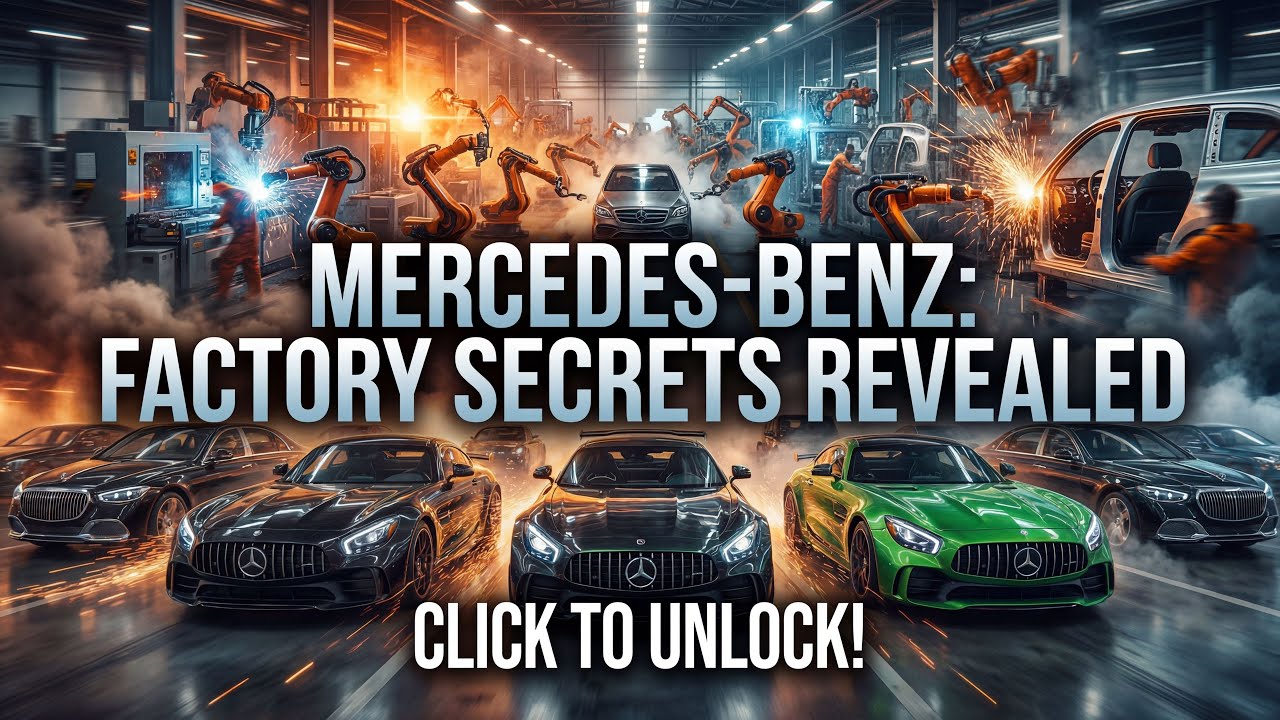 Mercedes-Benz's GREEN Secret: Sustainable Luxury Car Production REVEALED