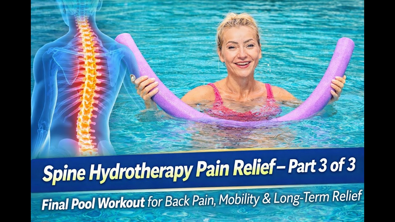 Безопасные водные упражнения для позвоночника из заключительной части программы гидротерапии для ...