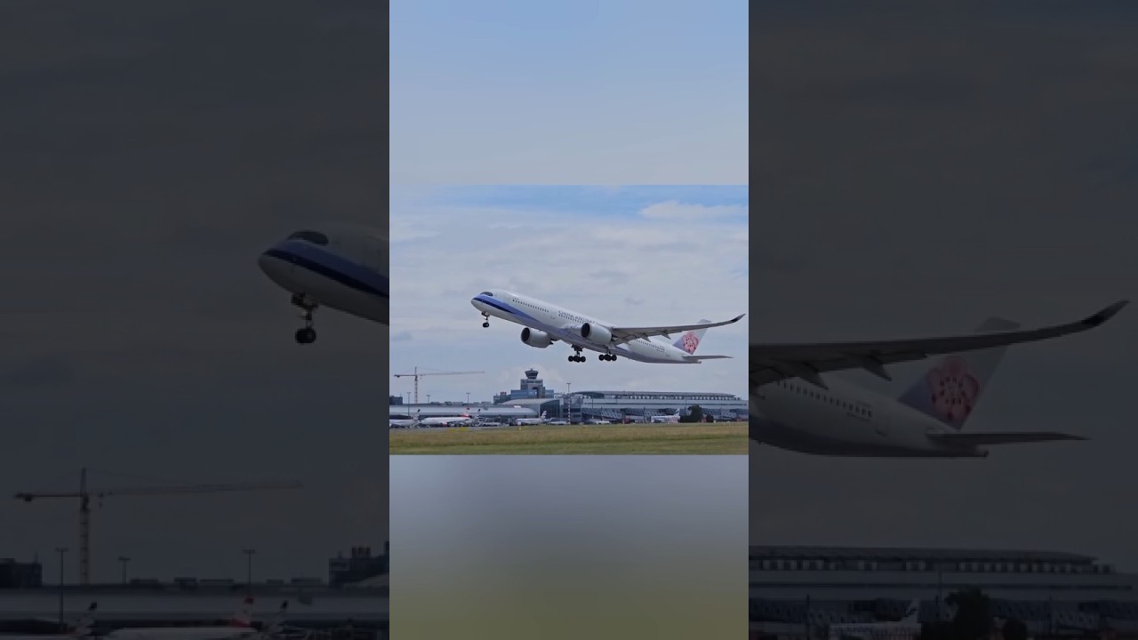 Amazing A350 departure! 