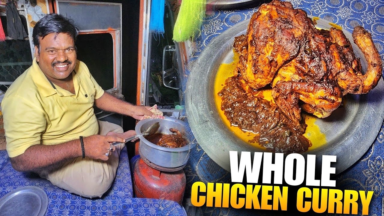 Aaj First Time Banaenge Whole Chicken Curry 😘 || Cooking inside the truck || 
