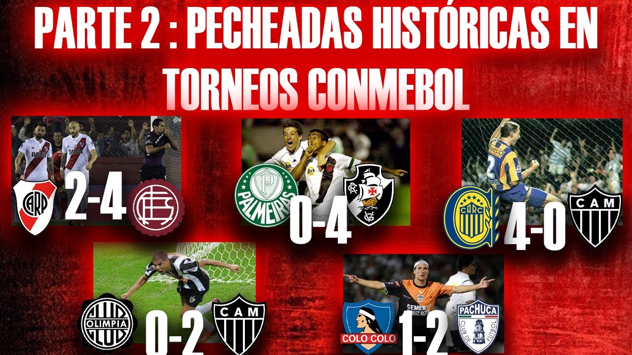 😰 La PARTE 2 de unas GRANDES PECHEADAS HISTÓRICAS en TORNEOS CONMEBOL ⚽😲