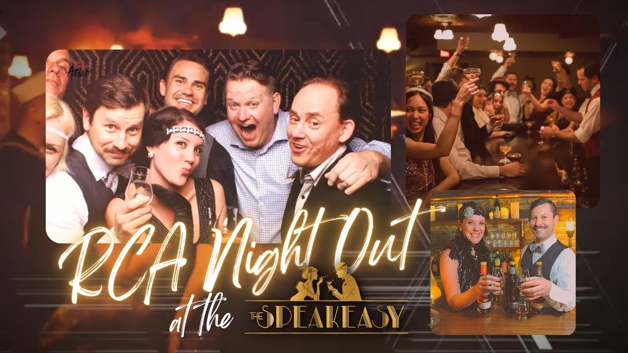 Speakeasy Experience with Red Curtain Addict