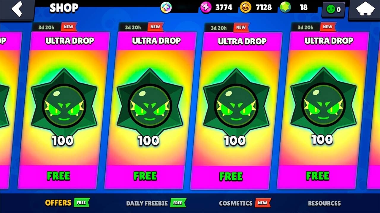 Проклятый бесплатный новый дроп хаоса уже здесь! 😱🔥 Новое обновление BRAWL STARS 😁