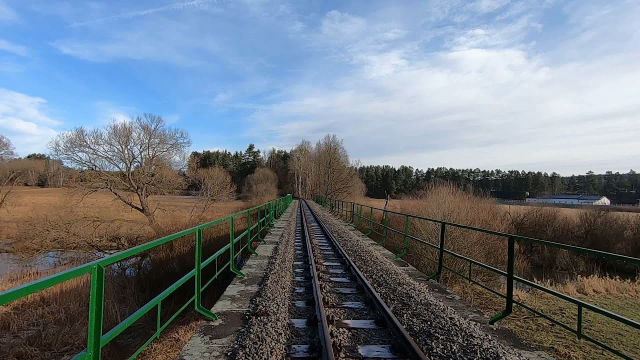 Driver's Eye View - Steam on the Waldviertelbahn - Litschau to Gmund (Austria)