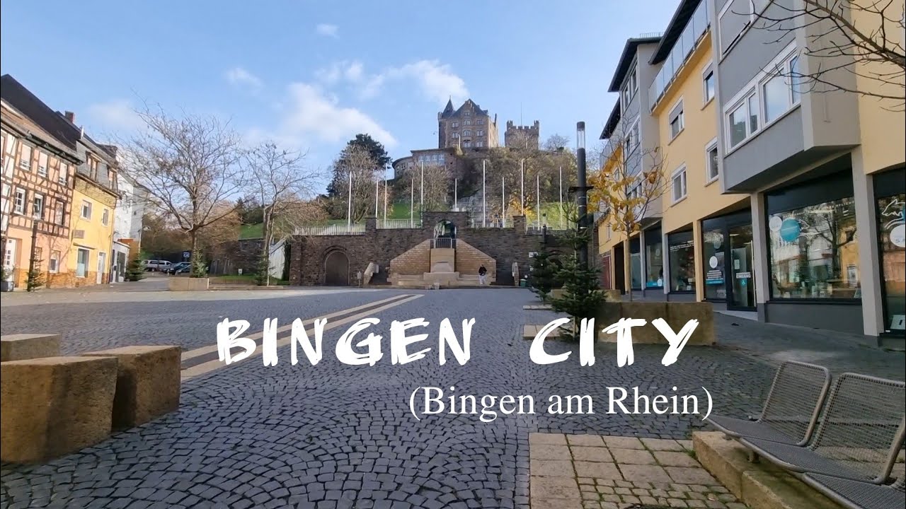 Bingen City (Bingen am Rhein) | Bingen walking Tour | November 2023