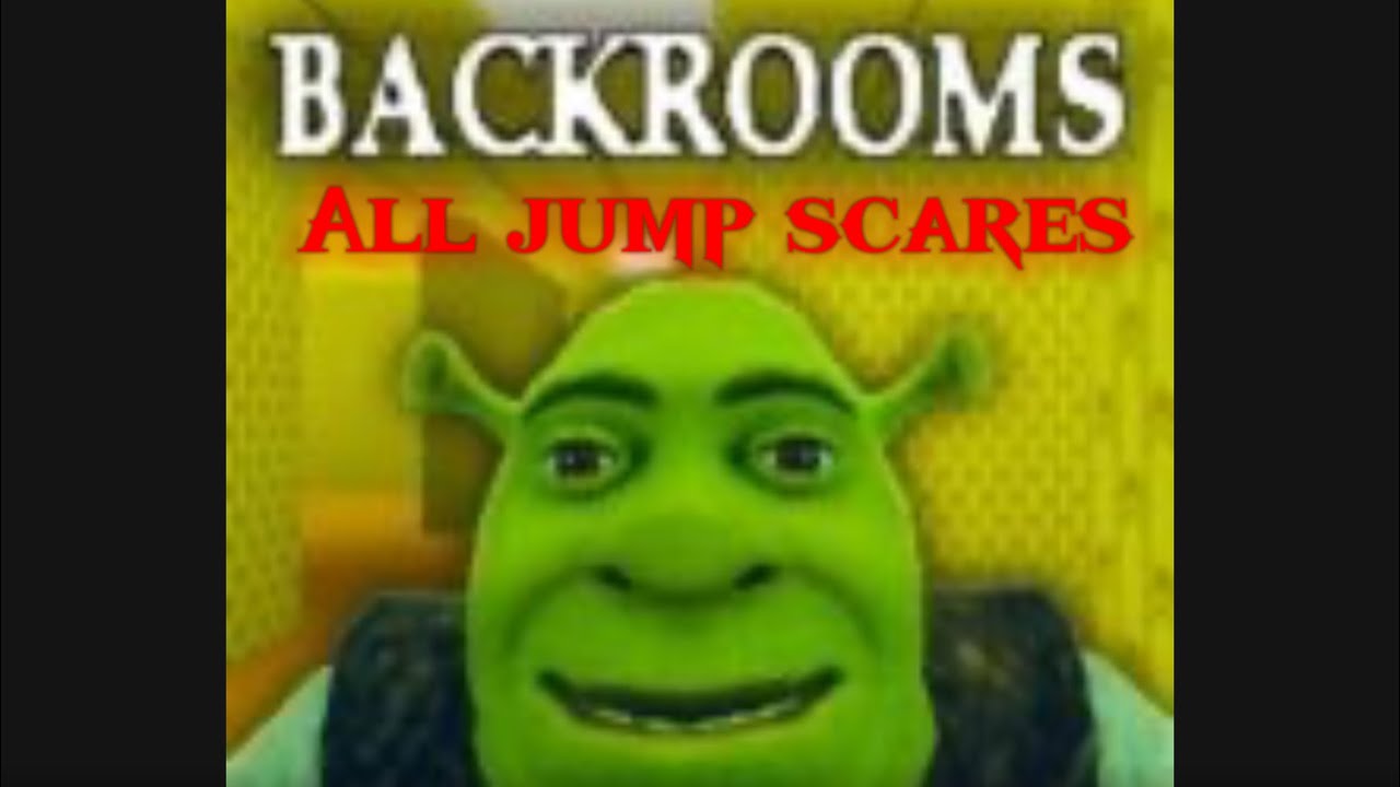 Shrek in the the backrooms all jumpscares