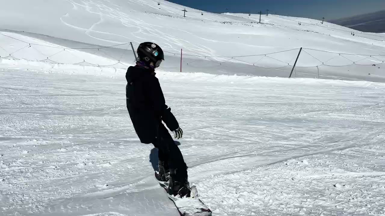 Erciyes Kayak Merkezi Hisarcık Kapı Divan Pistinde Buğlem ile Birlikte Antrenman Yaptık 