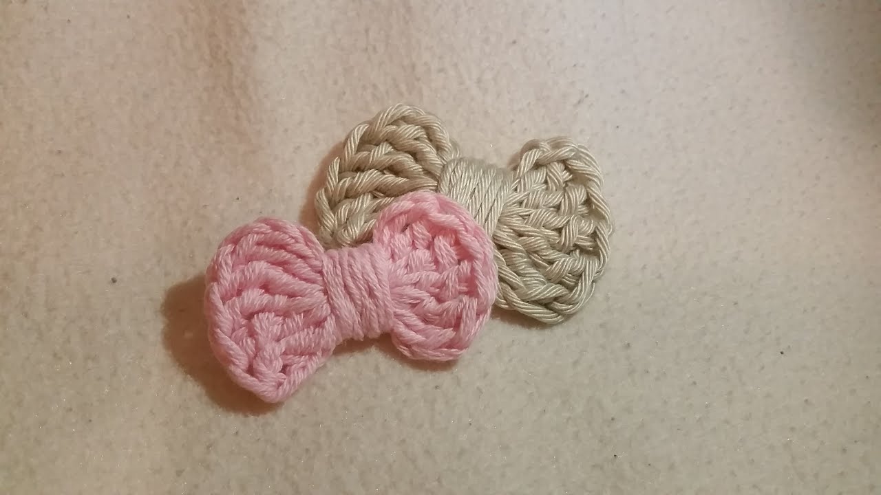 Schleife häkeln - Einfache Häkelanleitung für Anfänger by BerlinCrochet