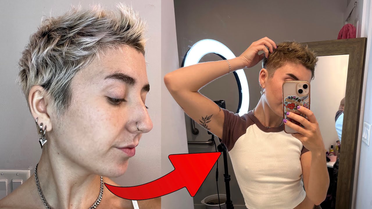 DIY Pixie Cut - A MUCH NEEDED Haircut