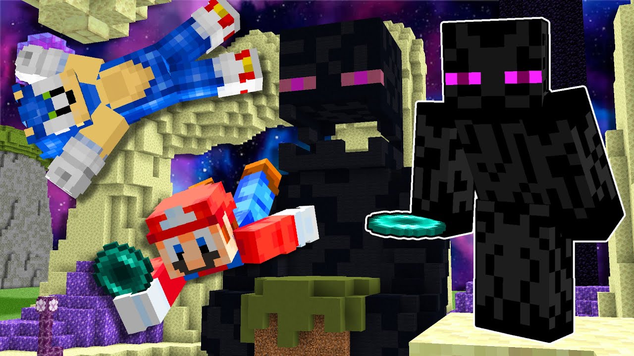 Enderman's Ender Pearl Race In Minecraft | Smash Bros Adventures [3]